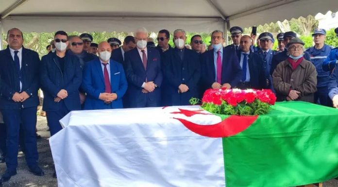 Juliette Acampora inhumée au cimetière chrétien de Bologhine