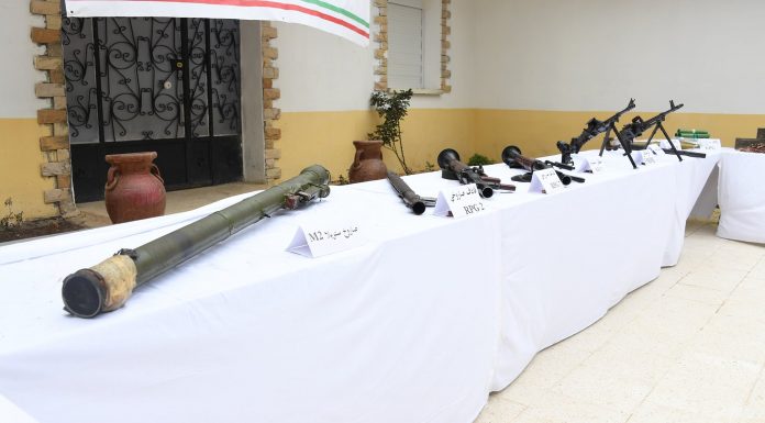 Tizi-Ouzou : Récupération des armes de guerre dans une casemate pour terroristes