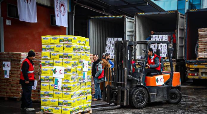 L’Algérie octroie 180 tonnes d’aides alimentaires à Cuba