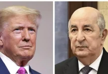 Donald Trump félicite le président Tebboune