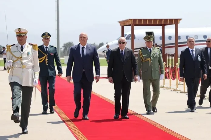 Joseph Aoun en visite en Algérie