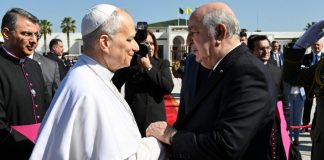 Tebboune salue le Pape au terme de sa visite en Algérie Souverain pontife
