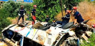 Algérie : le bilan de l’accident de bus à Boumerdès s’alourdit