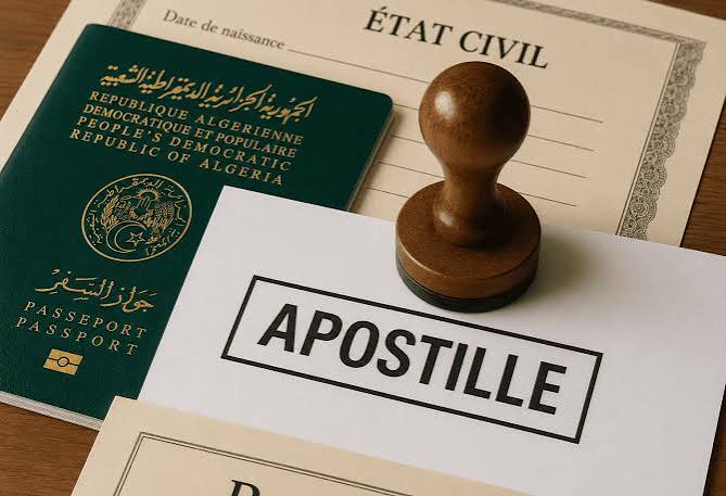 Légalisation Algérie Apostille