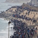 Des centaines de marocains fuient vers l’enclave espagnole de Ceuta