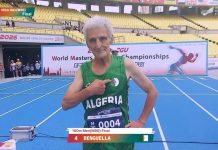 Benguella décroche à 93 ans l’argent aux Masters d’athlétisme